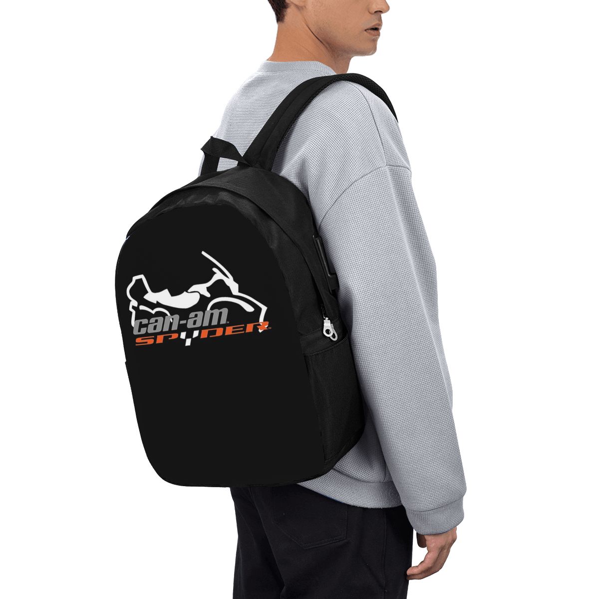 Womens Backpack - Can-Am BRP Motorcycle Backpack Travel Notebook
