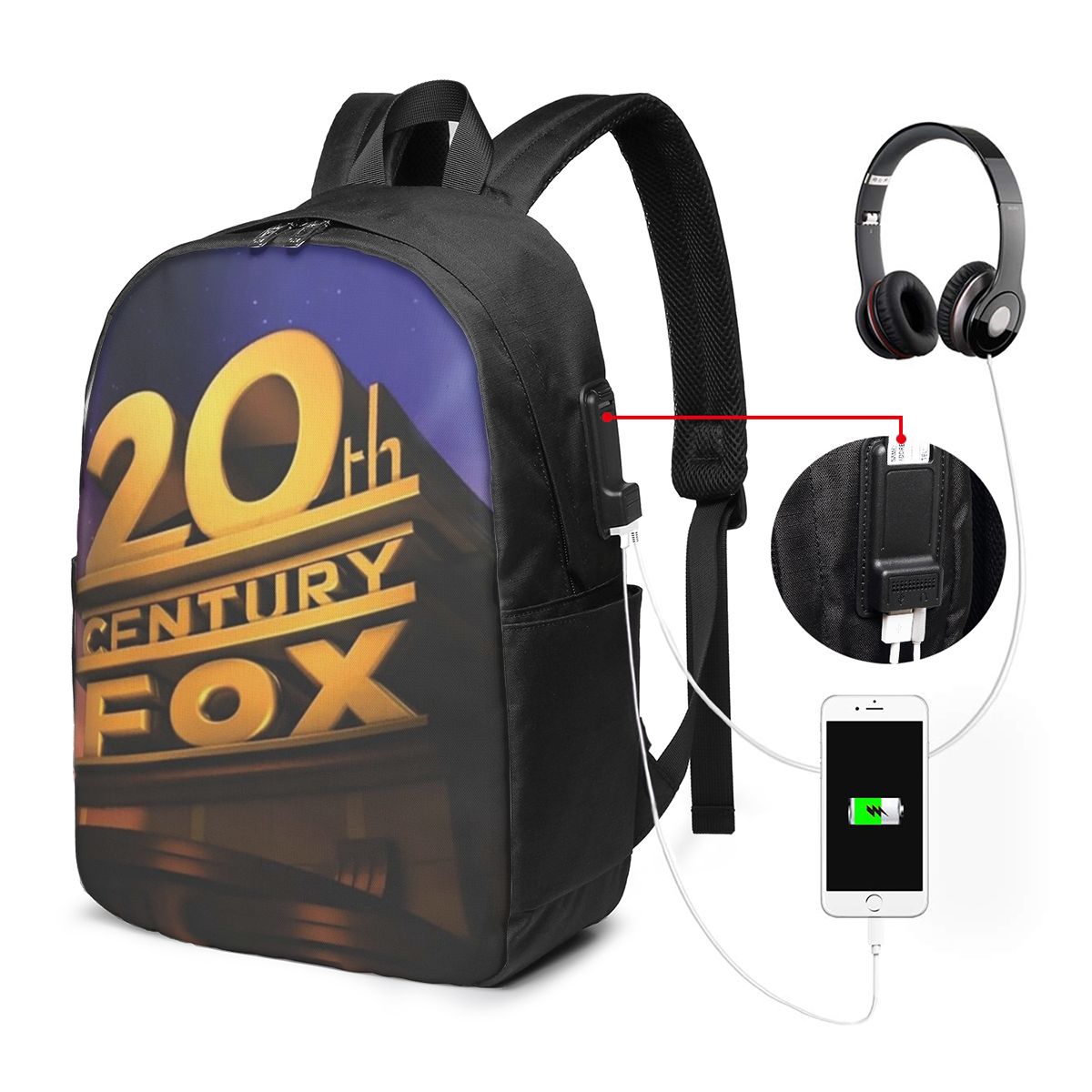 Women'S Bag - 20th Century Fox Classic Backpack Travel