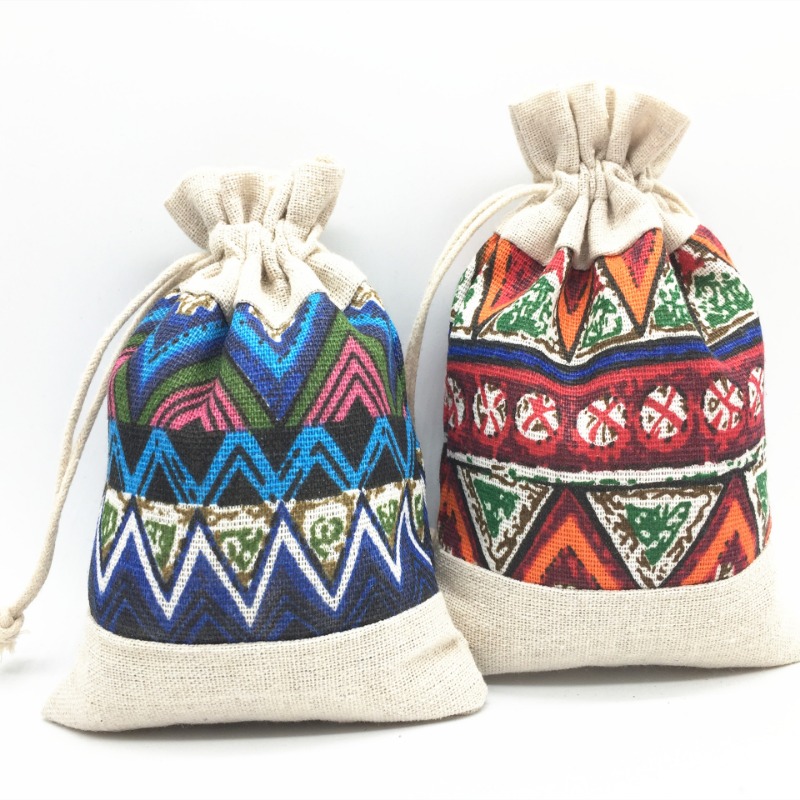 Ethnic Style Drawstring Bag Je - Women Bags Mini avaliação e preço