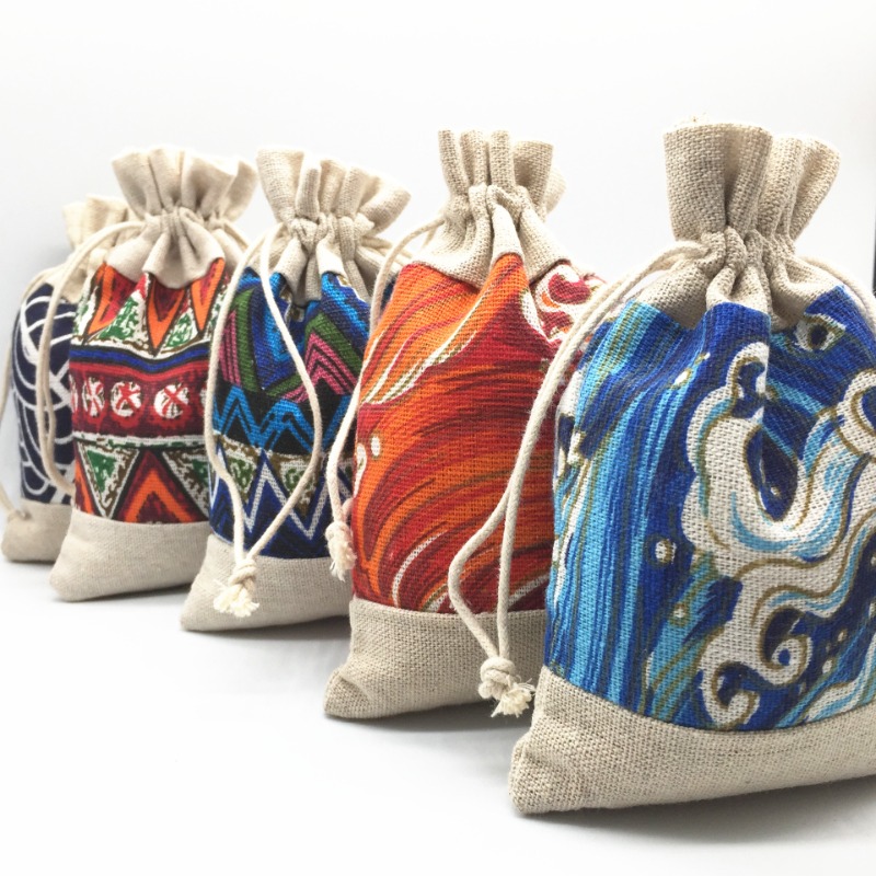Ethnic Style Drawstring Bag Je - Women Bags Mini avaliação e preço