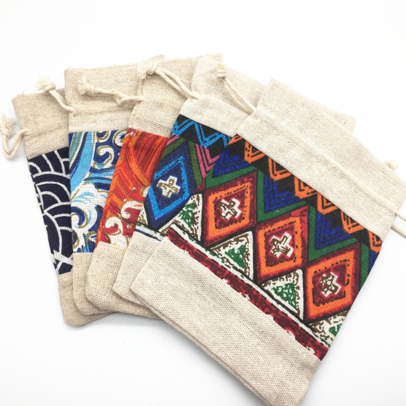 Ethnic Style Drawstring Bag Je - Women Bags Mini avaliação e preço