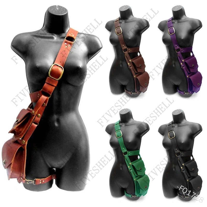 Medieval Renaissance Waist PU  - Women Bags Europe avaliação e preço