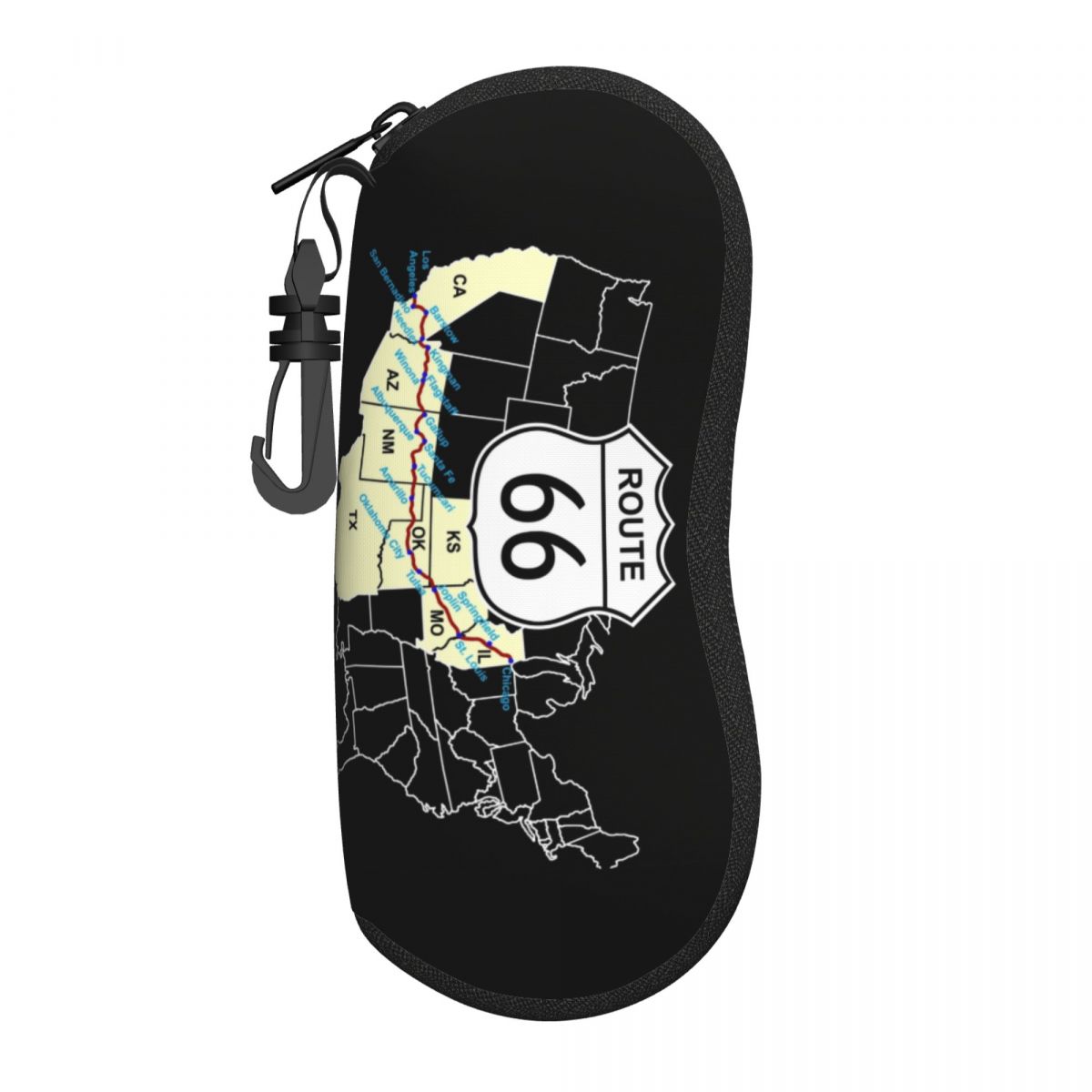 Custom Route 66 Map Shell Eyeg - Women Bags Usa avaliação e preço