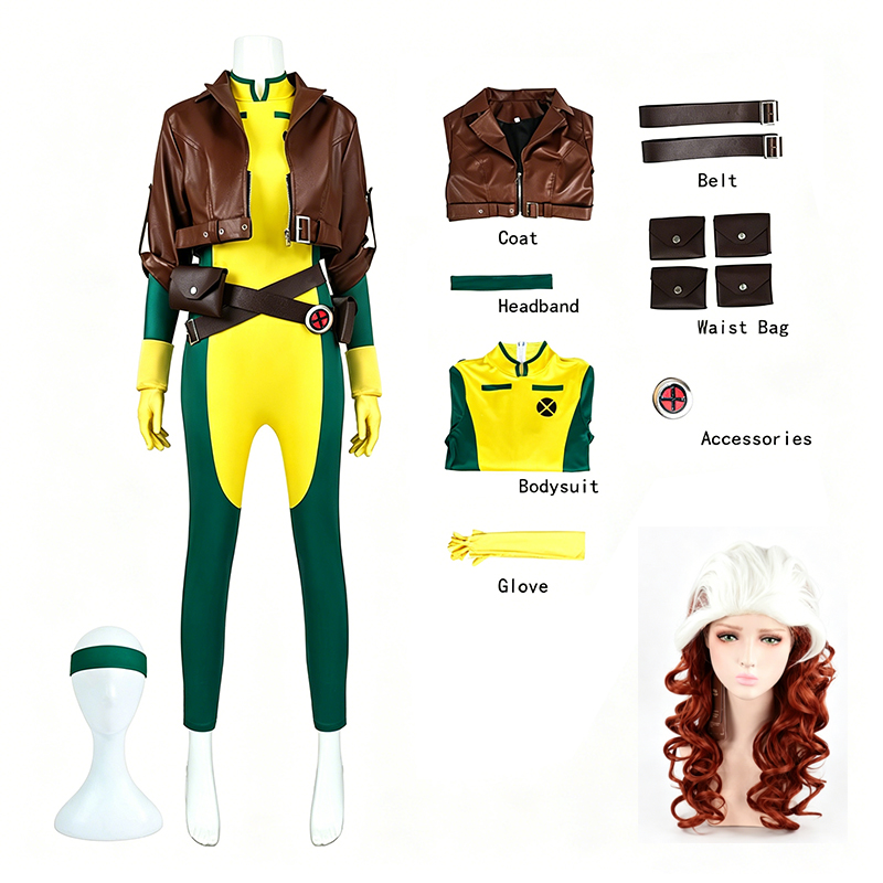 Rogue X-Men 97 Cosplay Full Se - Women Bags Europe avaliação e preço