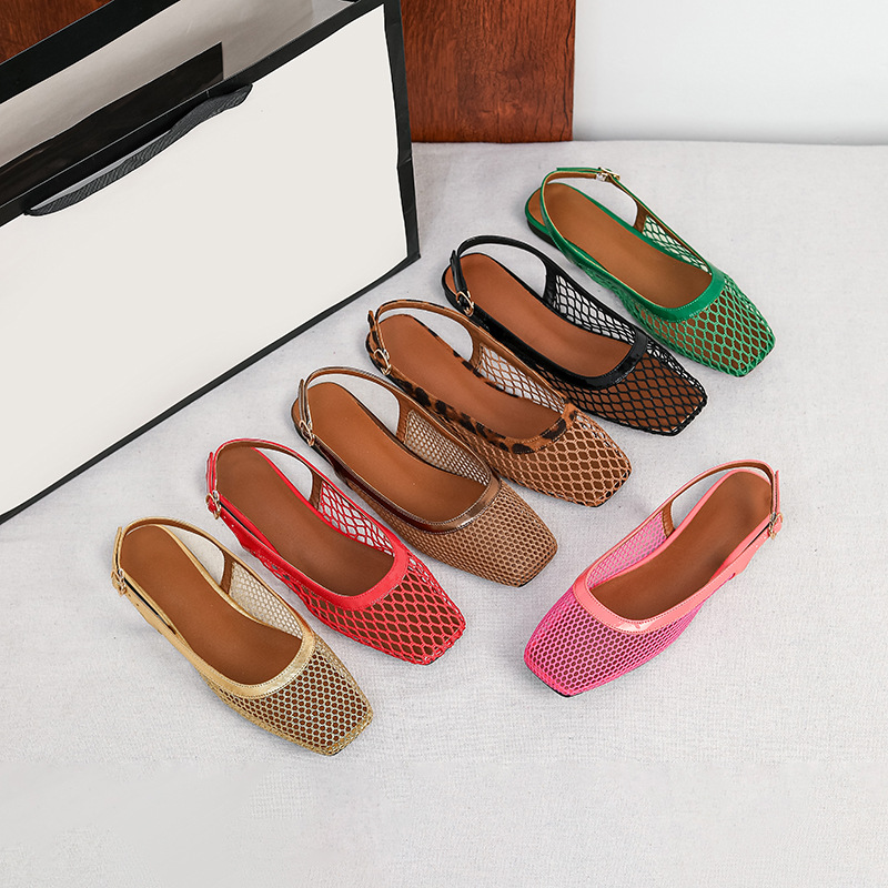 Mesh square head slippers bag  - Women'S Japanese Bags avaliação e preço