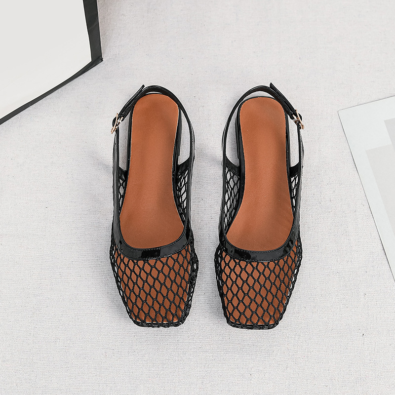 Mesh square head slippers bag  - Women'S Japanese Bags avaliação e preço