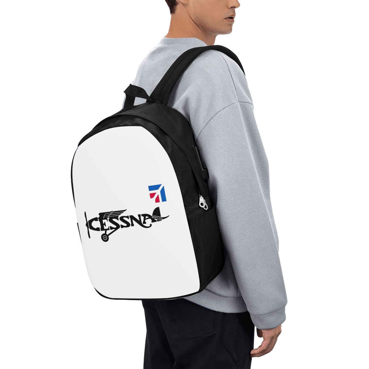 Cessna Logo Backpack Travel No - Women'S Bag avaliação e preço