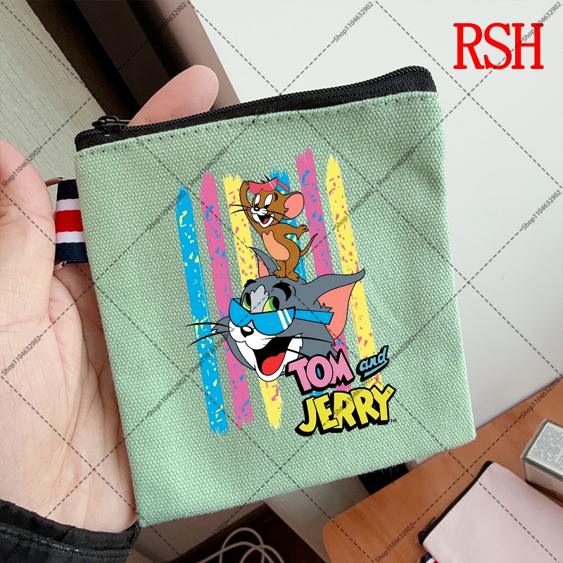 Tom and Jerry Coin Pouch Carto - Women Bags Mini avaliação e preço