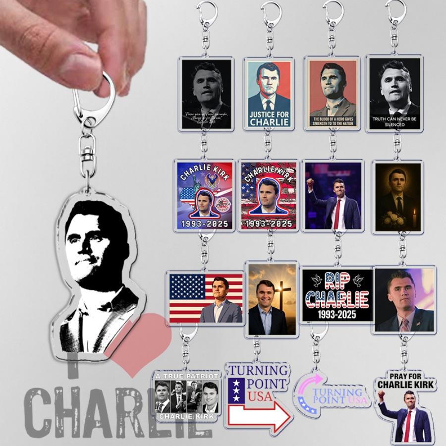 Turning Point Usa Keychains fo - Women Bags Usa avaliação e preço