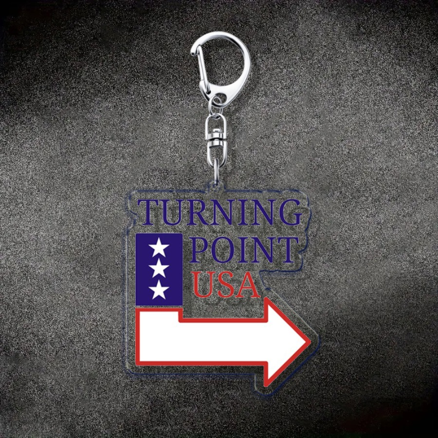 Turning Point Usa Keychains fo - Women Bags Usa avaliação e preço