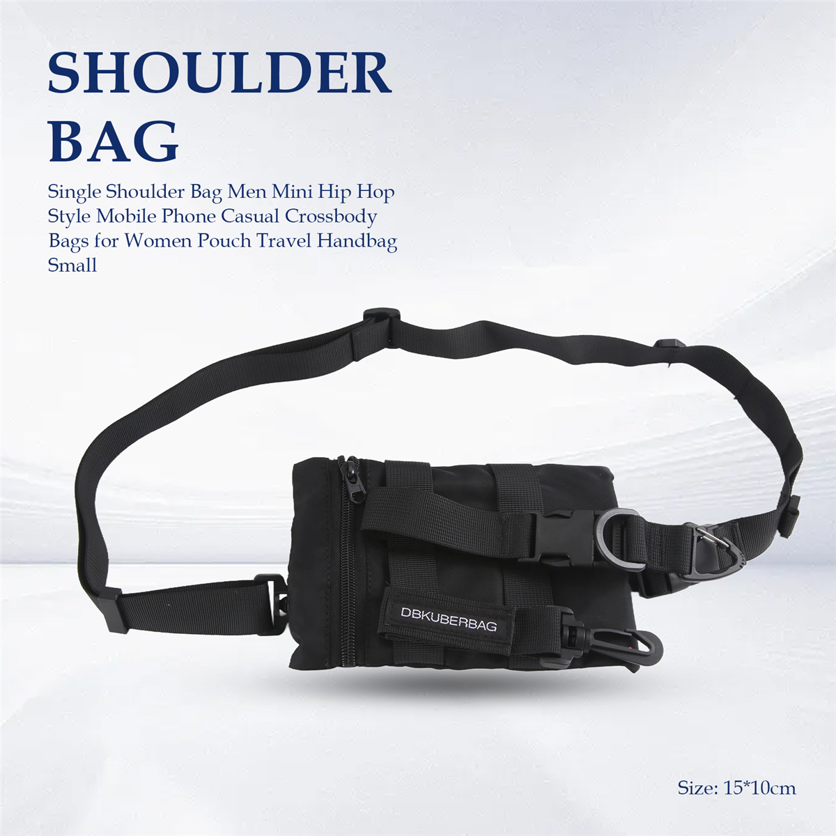 ABQR Single Shoulder Bag Men M - Women Bags Mini avaliação e preço