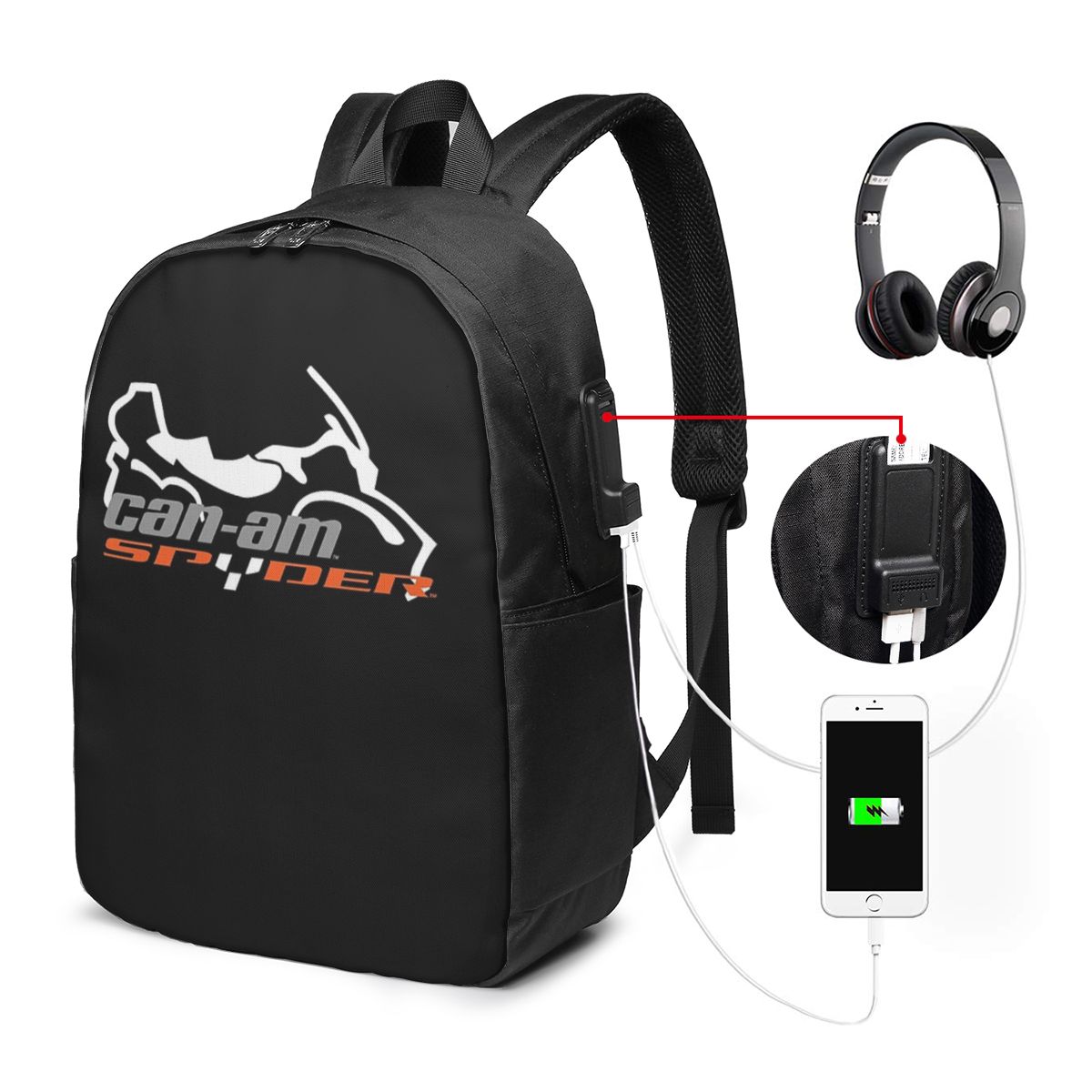 Can-Am BRP Motorcycle Backpack - Womens Backpack avaliação e preço