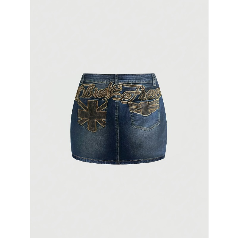 Summer Denim Retro Short Skirt - Women Bags Mini avaliação e preço