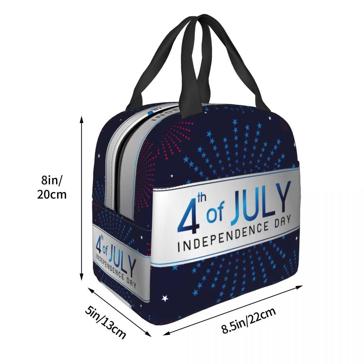 Custom American Flag Happy Fou - Women Bags Usa avaliação e preço