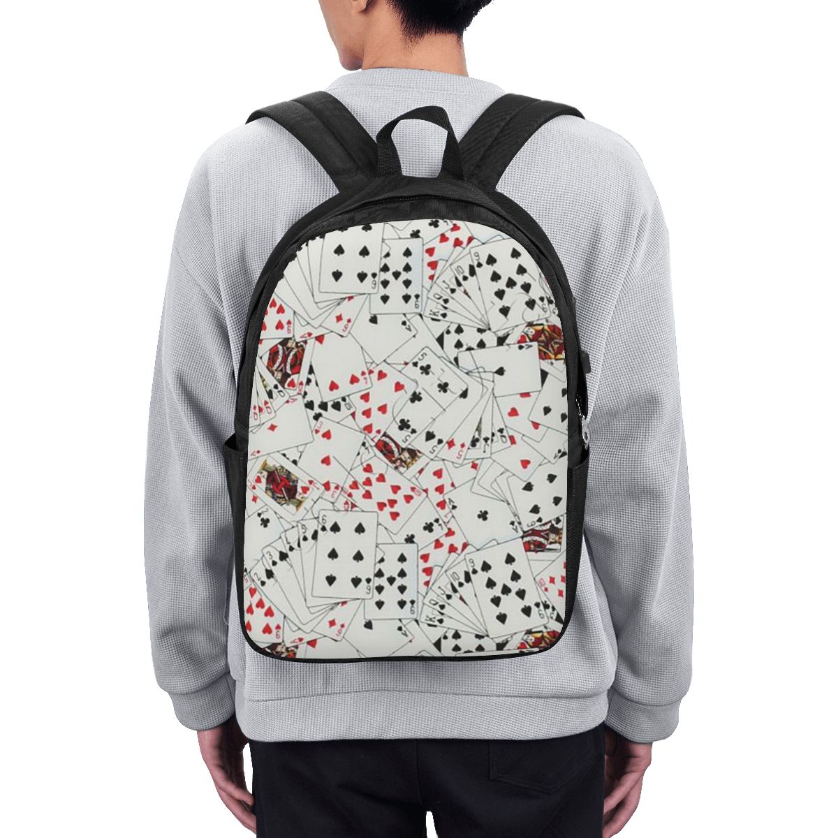 Playing Cards Poker Print Back - Women'S Bag avaliação e preço