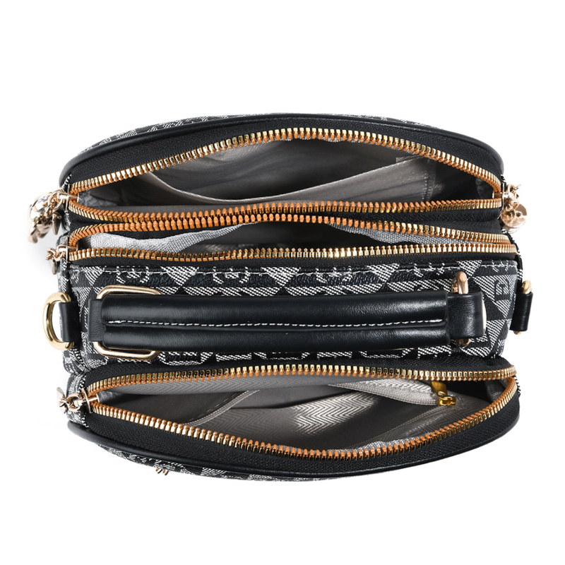 3-piece letter print mini roun - Women Bags Mini avaliação e preço