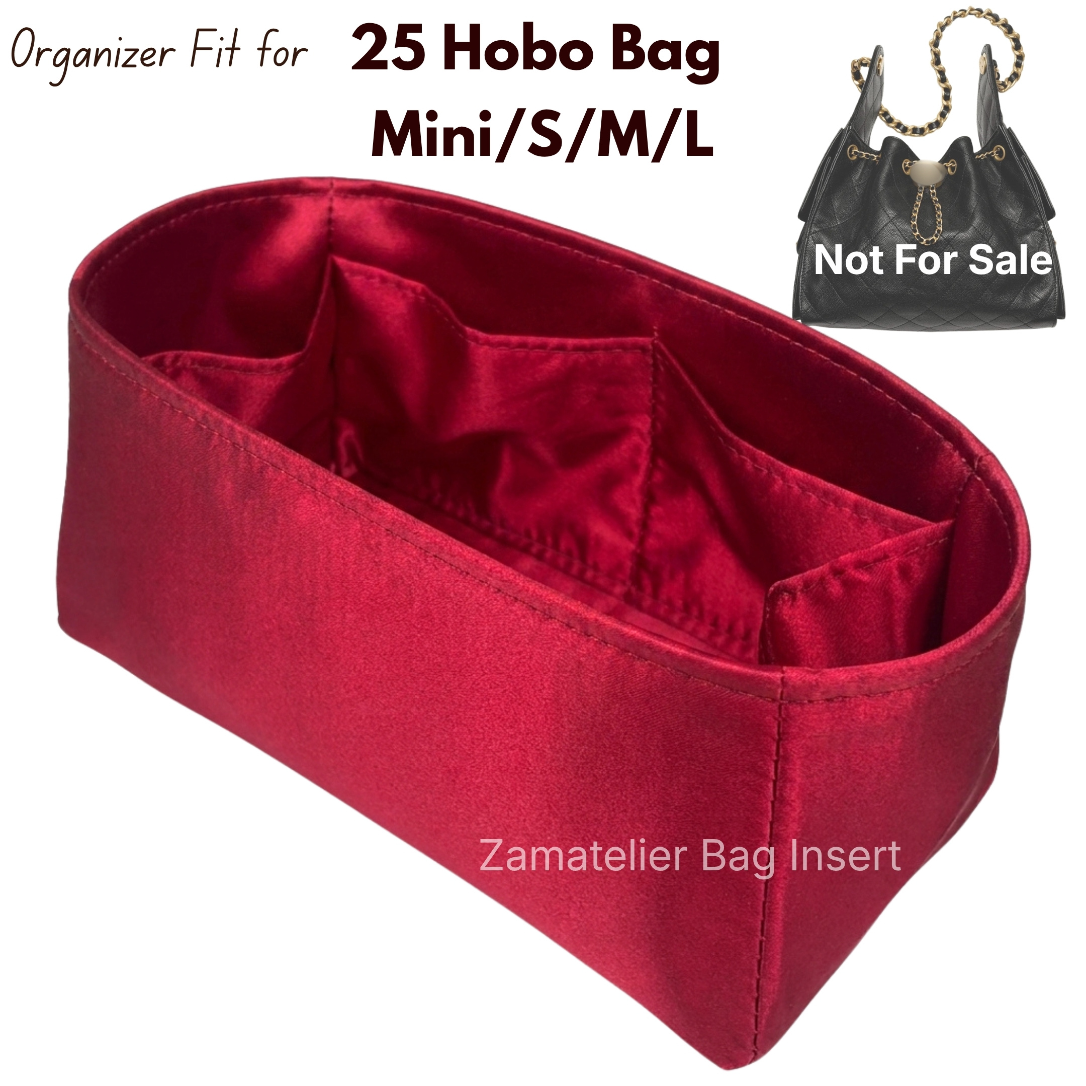 Custom Made Silk Insert for CC - Women Bags Mini avaliação e preço