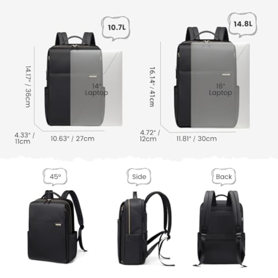 Laptop Backpack for Women, Wor - Womens Backpack avaliação e preço