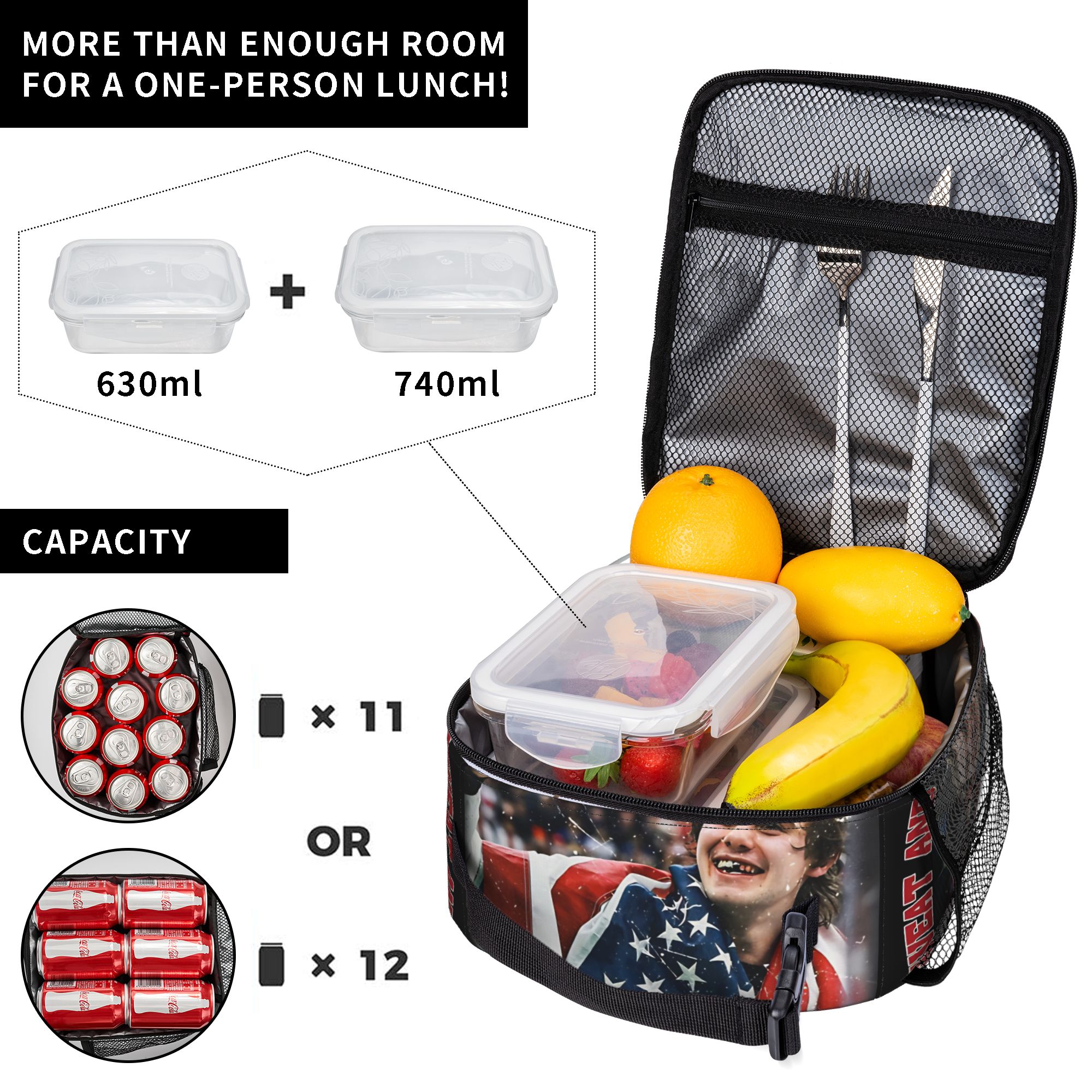 Jack Hughes Smile USA Hockey   - Women Bags Usa avaliação e preço