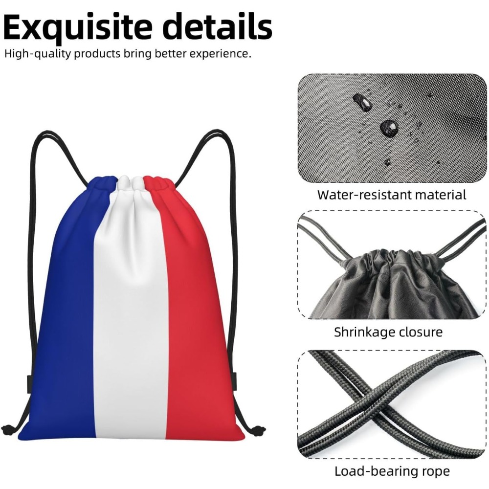 Flag Drawstring Bag Casual Str - Women Bags Usa avaliação e preço