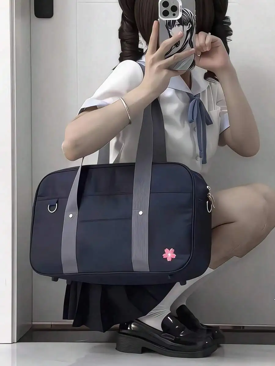 Japanese Style PU Satchel Bag  - Women'S Japanese Bags avaliação e preço