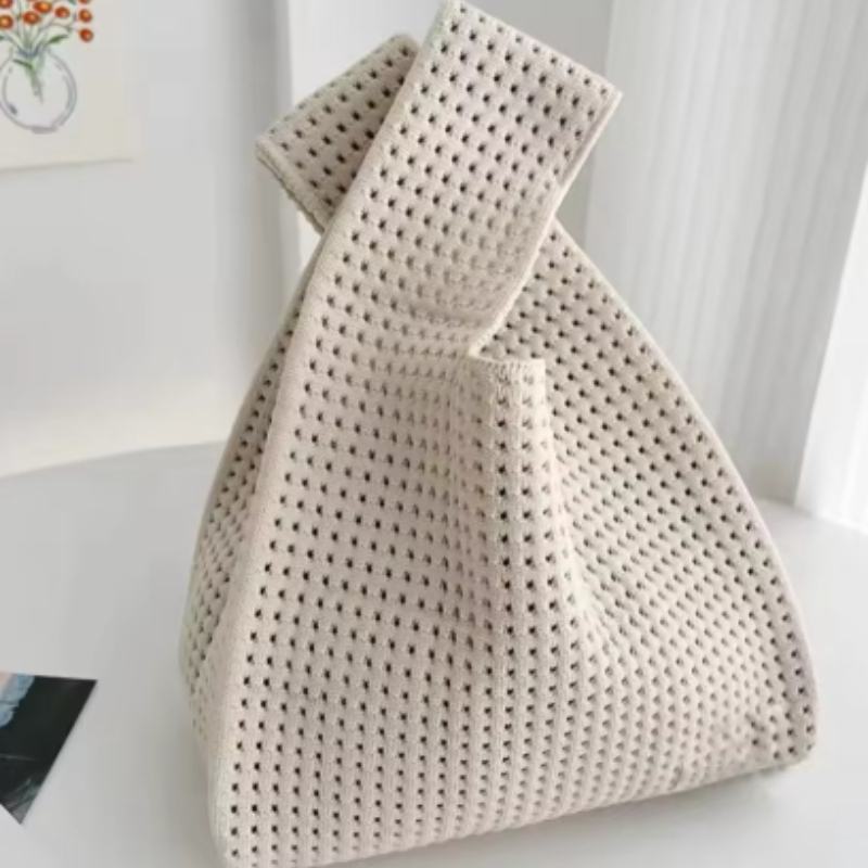 Women Beach Bag Hollow Knit Kn - Women Bags Mini avaliação e preço