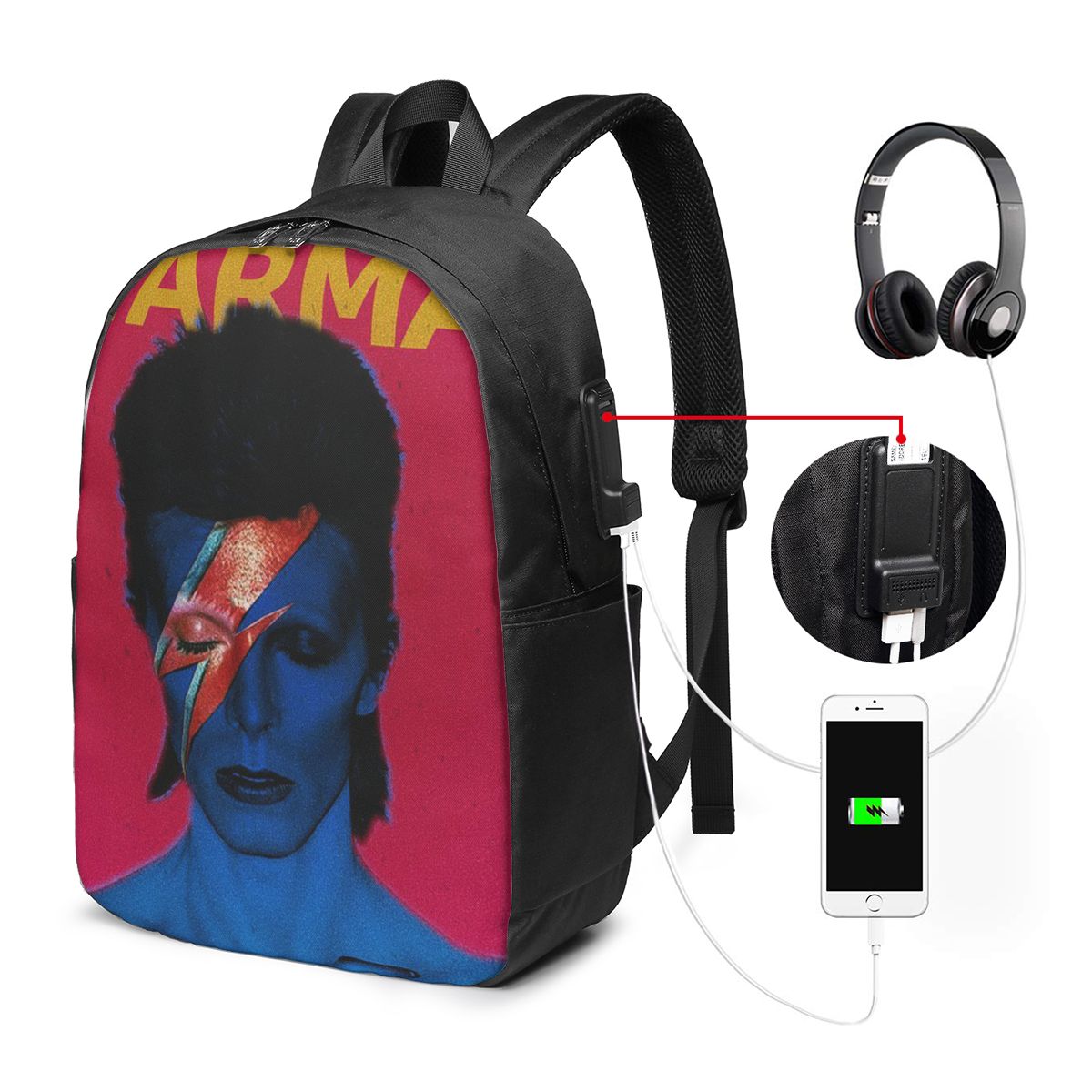 Davids Bowied Backpack Travel  - Women'S Bag avaliação e preço