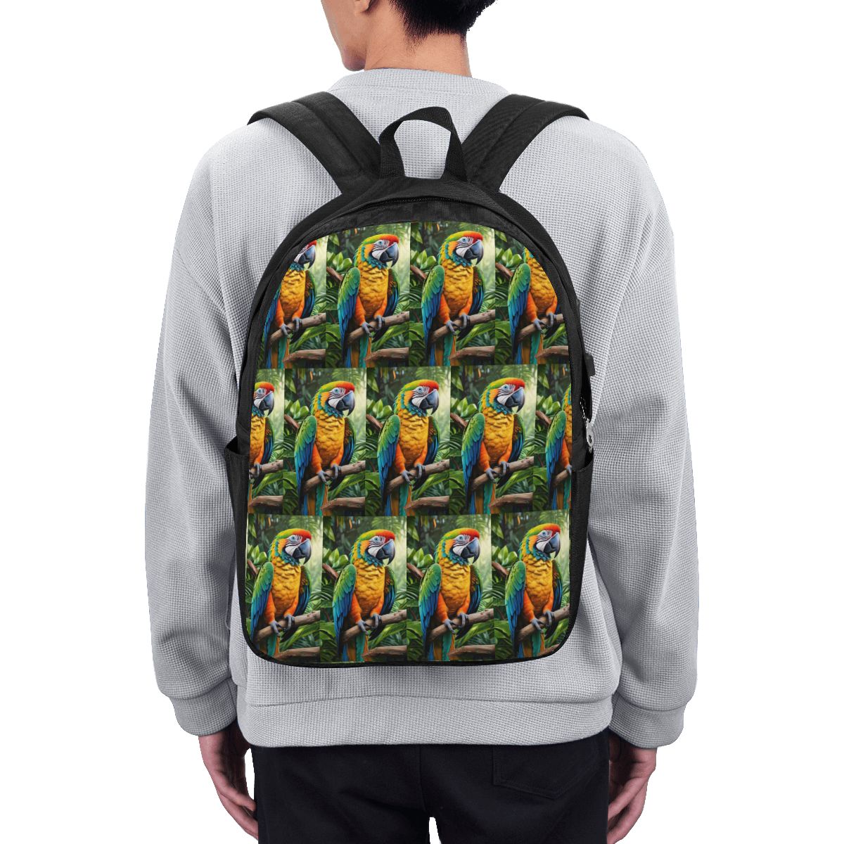 Cute Macaw Parrots Backpack Tr - Women'S Bag avaliação e preço