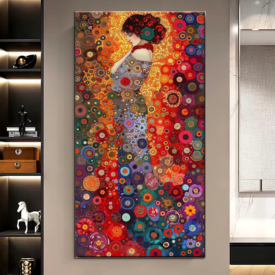 Gustav Klimt Woman Inspired 5D - Women Bags Europe avaliação e preço