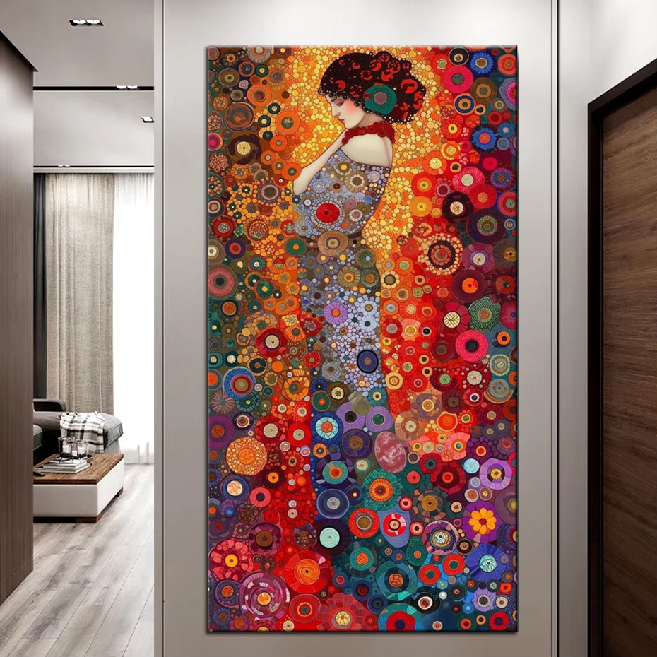 Gustav Klimt Woman Inspired 5D - Women Bags Europe avaliação e preço