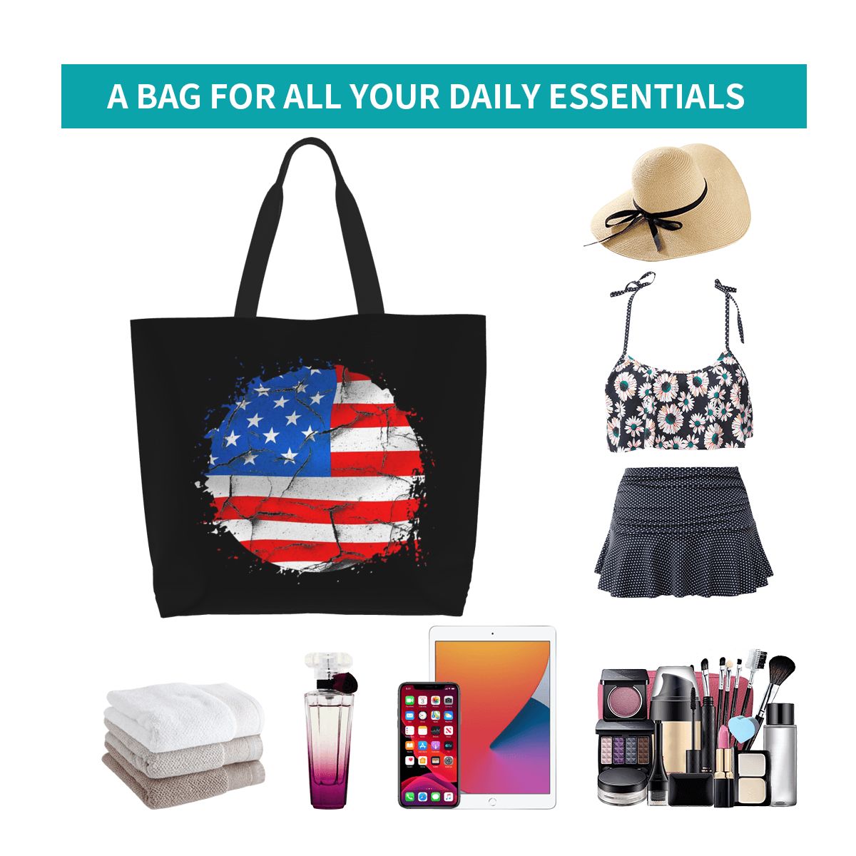USA America American Flag Shop - Women Bags Usa avaliação e preço
