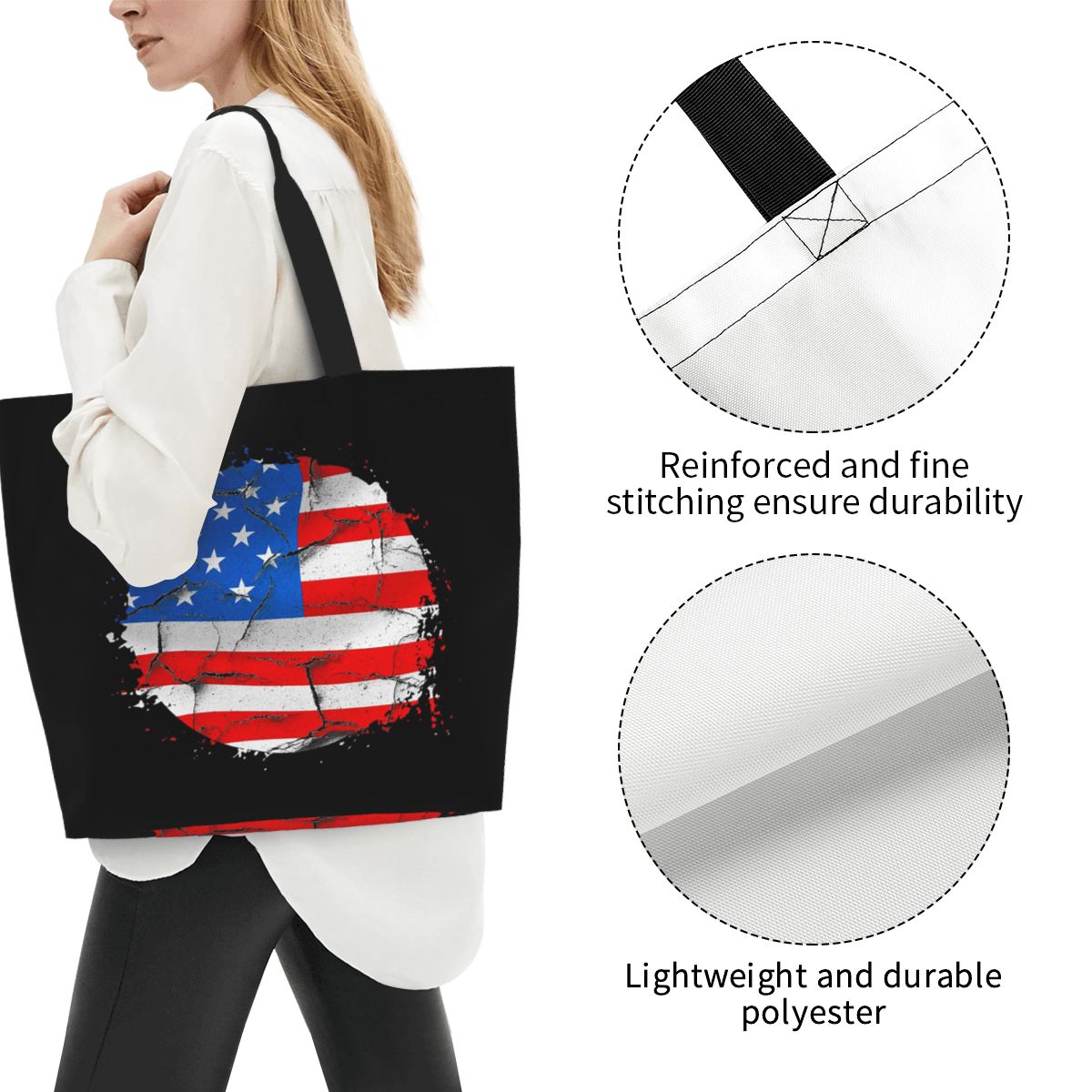 USA America American Flag Shop - Women Bags Usa avaliação e preço