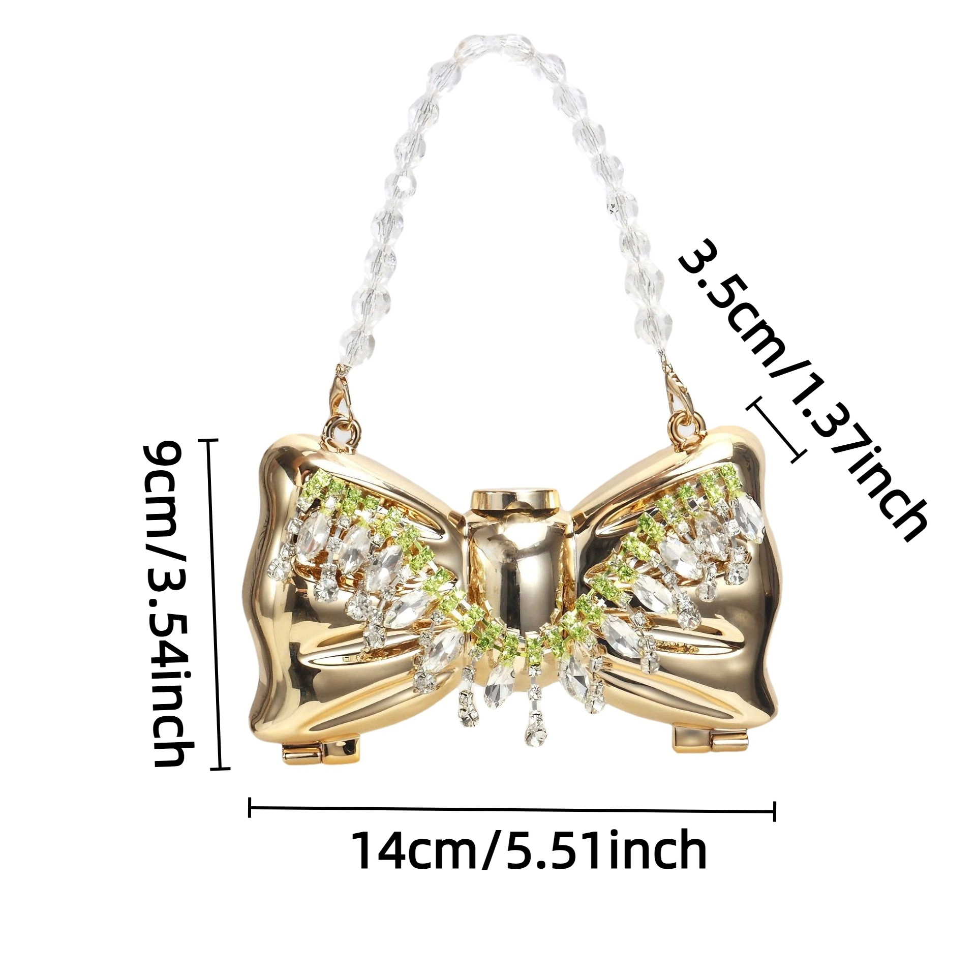 Luxury Fashion Metal Mini Hand - Women Bags Mini avaliação e preço